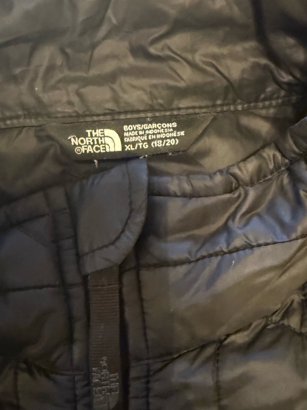 The North Face | Black Quilted Puffer Jacket | Kids XL Fits Women's M/L - Picture 12 of 15